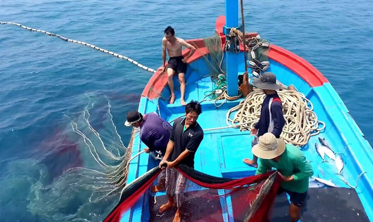 Fishing Boat in Vietnam